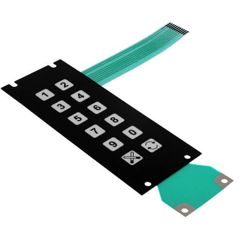 168820 Membrane Keypad, Wayne Vista, GL1086 - Image 3