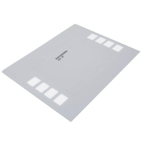 EU01003G055 Standard Monchrome Softkey Overlay, GL2578